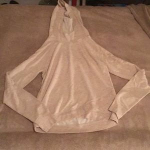 Danskin cream hoodie